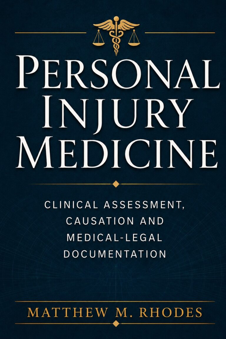 Personal Injury Medicine: Clinical Assessment, Causation, and Medical-Legal Documentation book cover